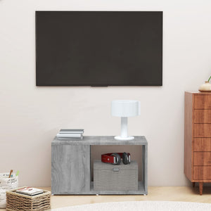 Grauer TV-Schrank Sonoma, 60 cm