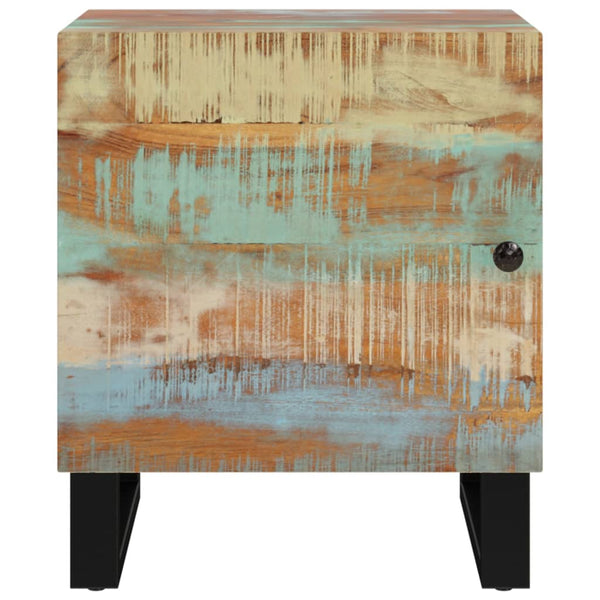 Nachttisch Altholz Massiv 40x33x46 cm