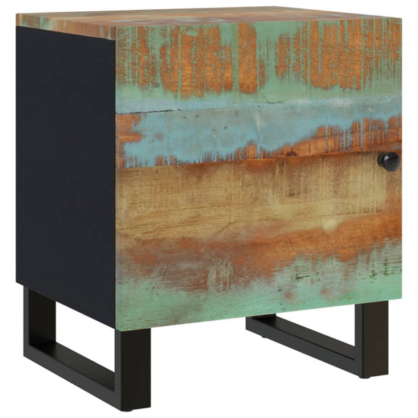 Nachttisch Altholz Massiv 40x33x46 cm