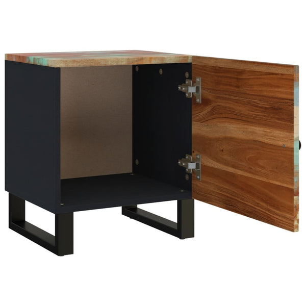 Nachttisch Altholz Massiv 40x33x46 cm