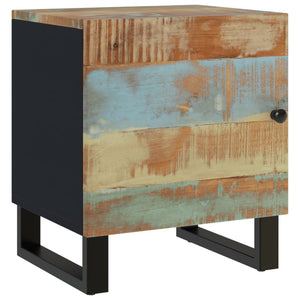 Nachttisch Altholz Massiv 40x33x46 cm