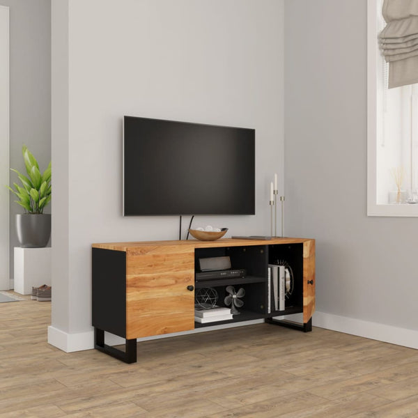 TV-Schrank Akazie Massivholz 105 cm