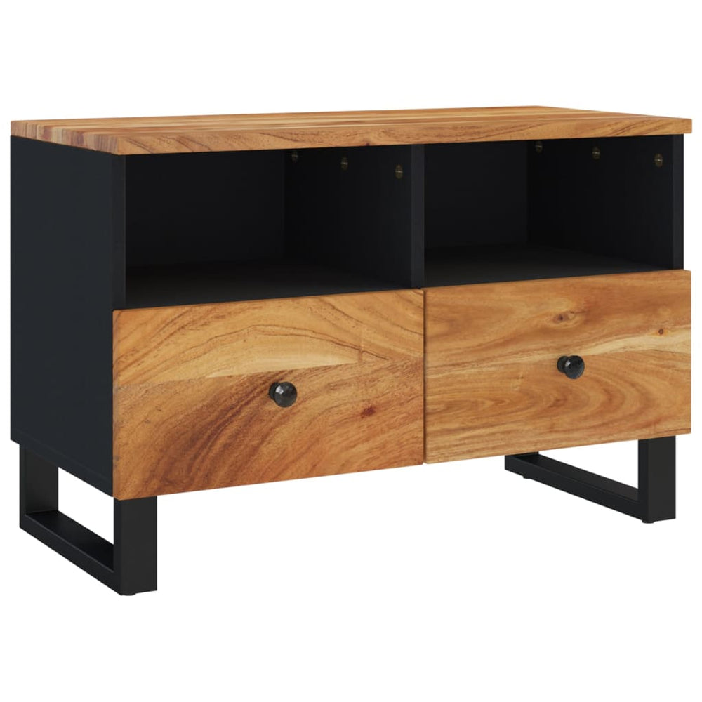 TV-Schrank Akazie Massivholz 70 cm