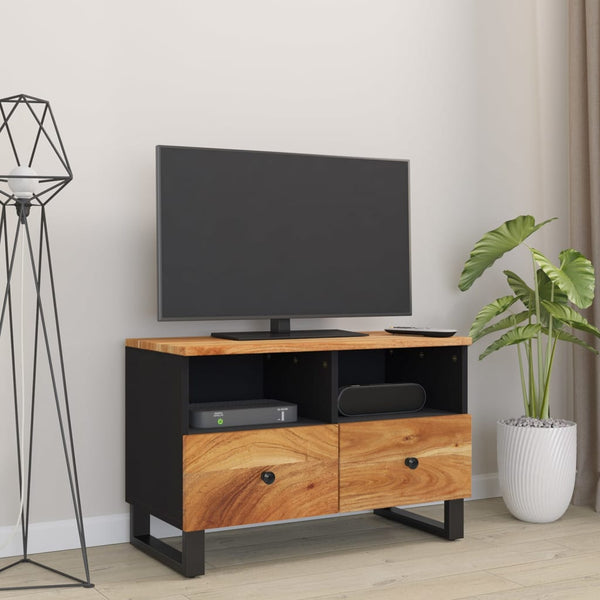 TV-Schrank Akazie Massivholz 70 cm