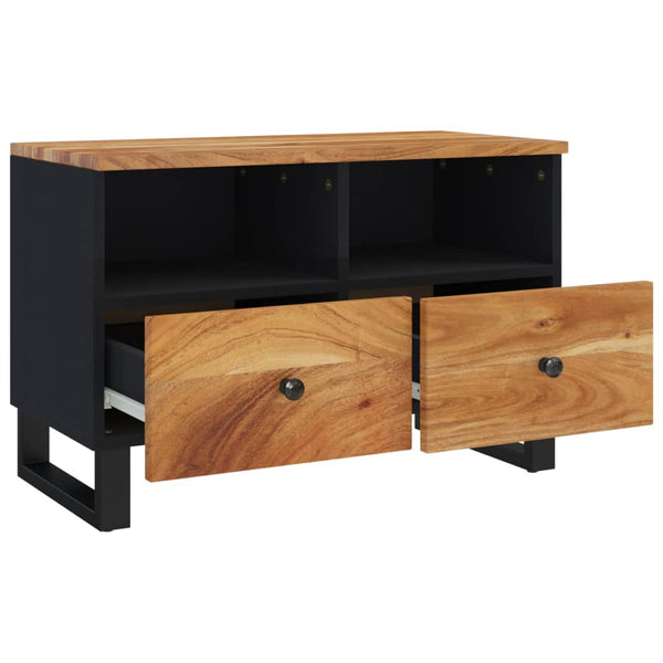 TV-Schrank Akazie Massivholz 70 cm