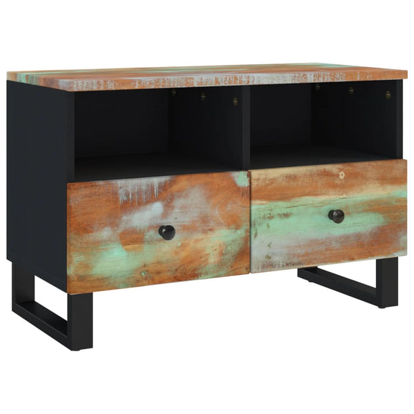 TV-Schrank Altholz Massiv 70 cm