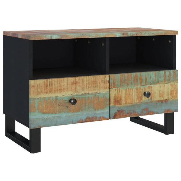 TV-Schrank Altholz Massiv 70 cm