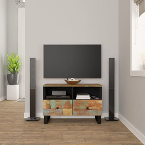 TV-Schrank Altholz Massiv 70 cm