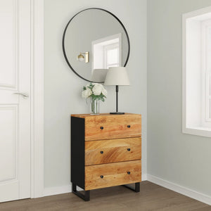Akazie Sideboard Massivholz 60cm