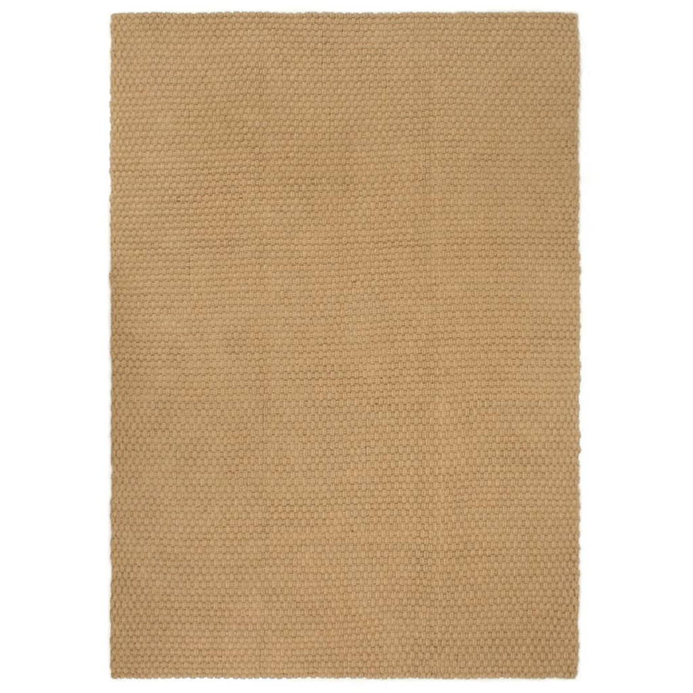 Rechteckiger Jute-Teppich Natur 80x160 cm