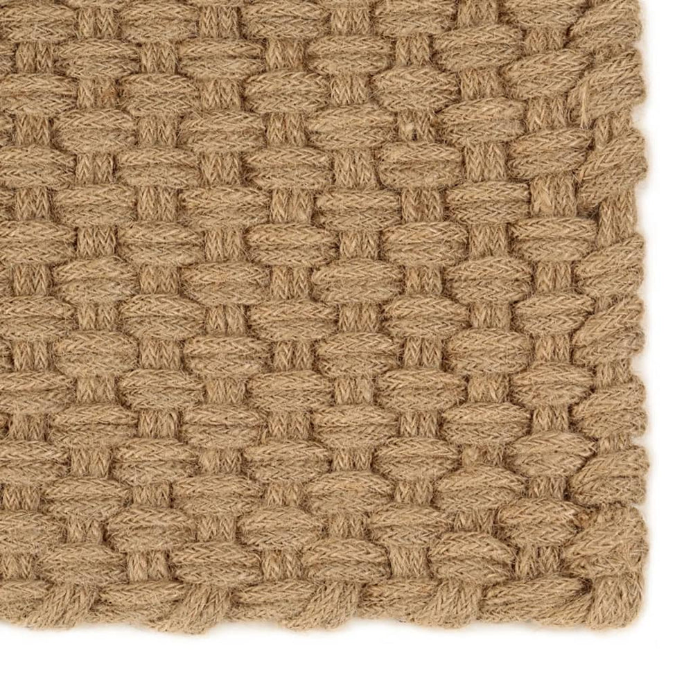 Jute Teppich Natur Rechteckig 160x230 cm