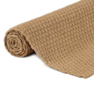 Jute Teppich Natur Rechteckig 160x230 cm
