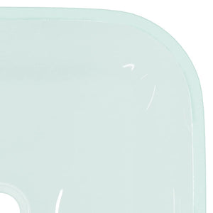 Matt Glas Waschbecken 42x42 cm