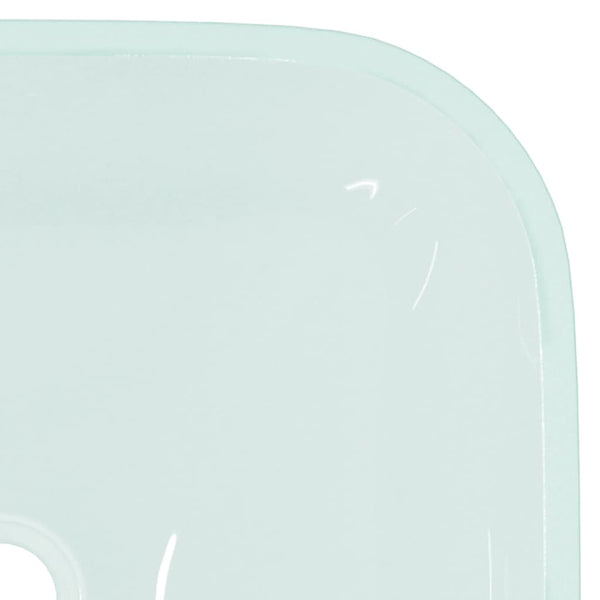 Matt Glas Waschbecken 42x42 cm