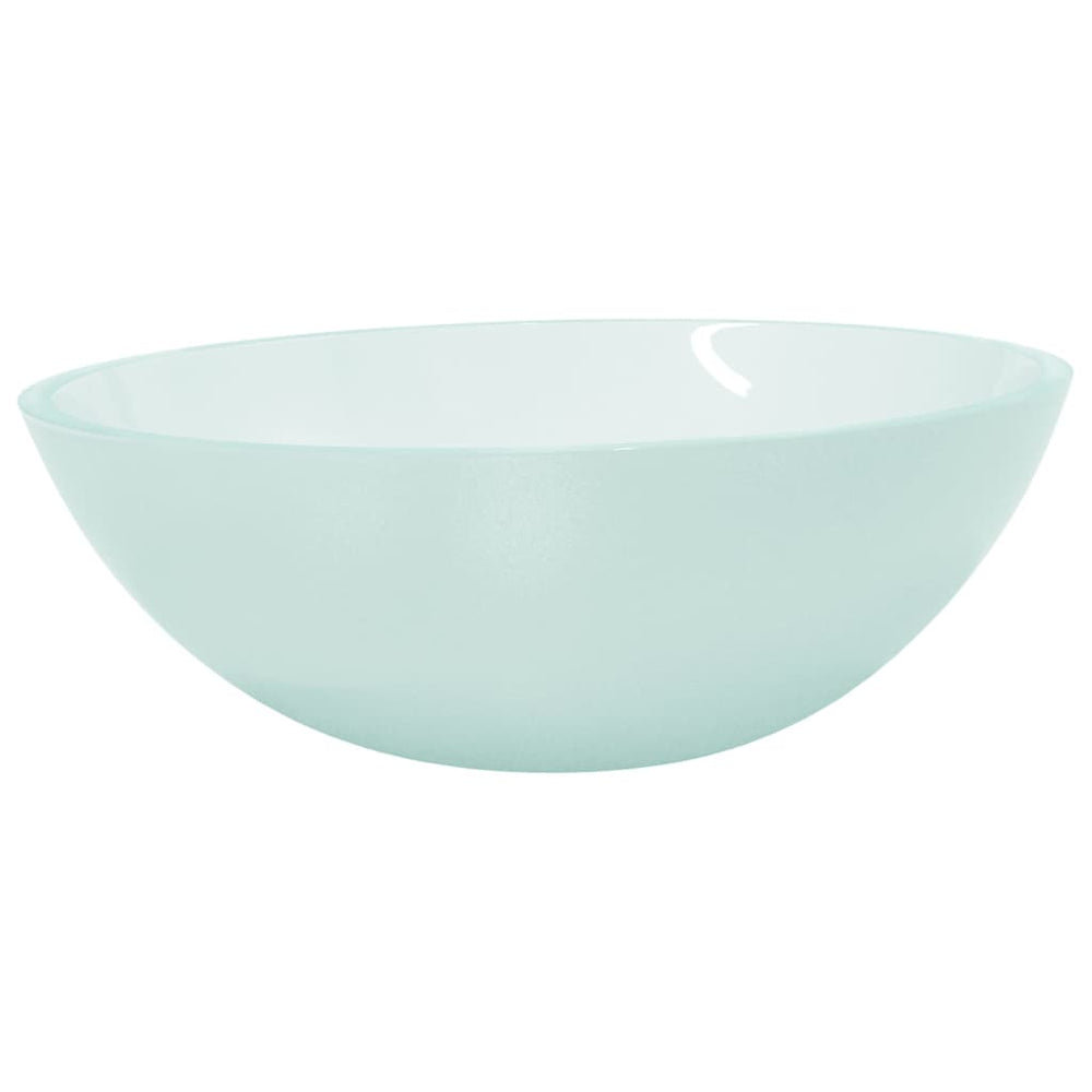 Matt Glas Waschbecken 50x37 cm