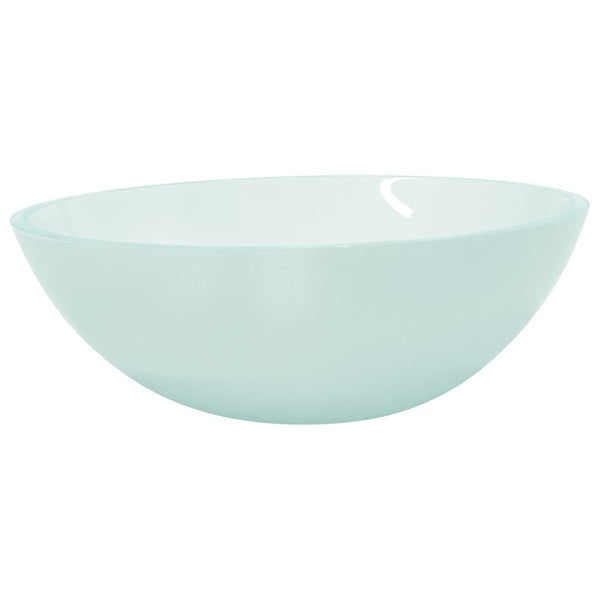 Matt Glas Waschbecken 50x37 cm
