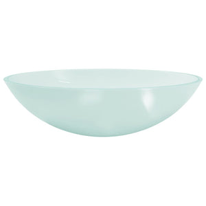 Matt Glas Waschbecken 50x37 cm