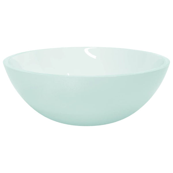 Matt Glas Waschbecken 50x37 cm