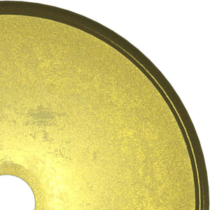 Goldenes Hartglas Waschbecken - 30x12 cm
