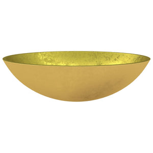 Gold Glas Waschbecken - 50x37x14 cm