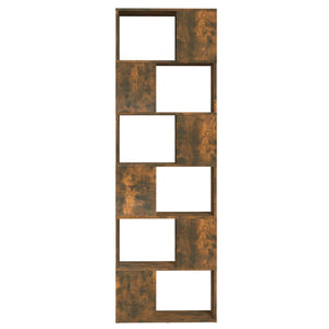 Bücherregal Raumteiler Räuchereiche 60x186 cm