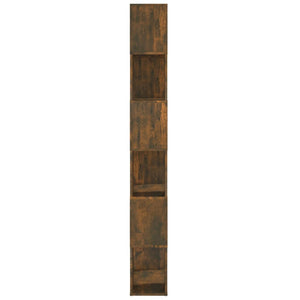 Bücherregal Raumteiler Räuchereiche 60x186 cm
