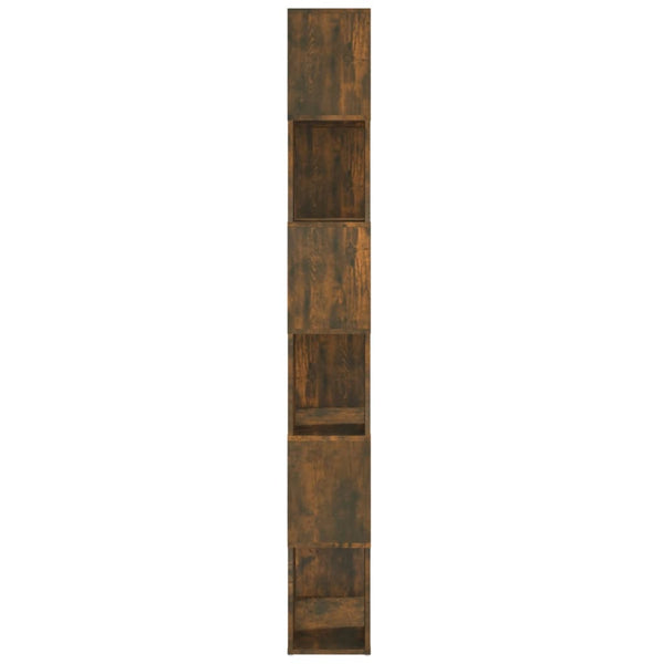 Bücherregal Raumteiler Räuchereiche 60x186 cm