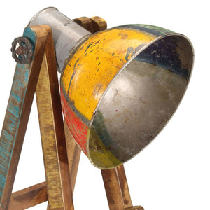 Stehlampe Mehrfarbig Mango Massivholz E27