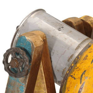 Stehlampe Mehrfarbig Mango Massivholz E27