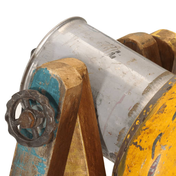 Stehlampe Mehrfarbig Mango Massivholz E27