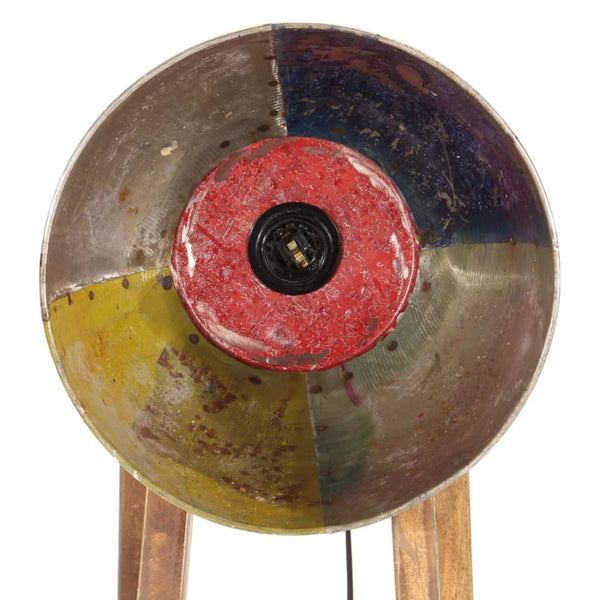 Stehlampe Mehrfarbig Mango Massivholz E27