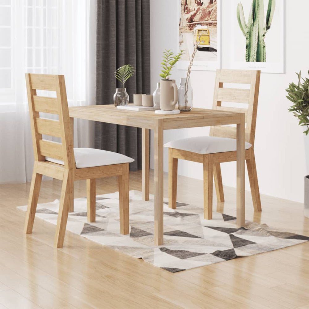 Akazie Esstisch Massivholz 110x70 cm