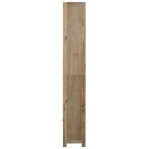 Massivholz Bücherregal Akazie 80x200 cm