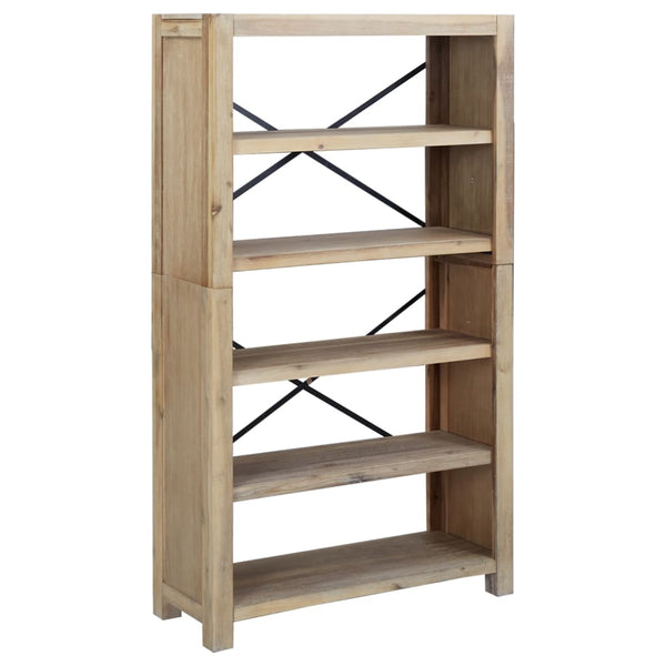 Akazie Bücherregal Massivholz 80x140 cm