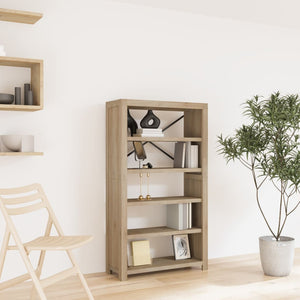 Akazie Bücherregal Massivholz 80x140 cm