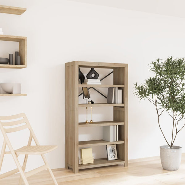 Akazie Bücherregal Massivholz 80x140 cm