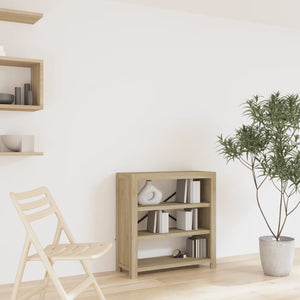 Bücherregal Akazie Massivholz 80x80 cm