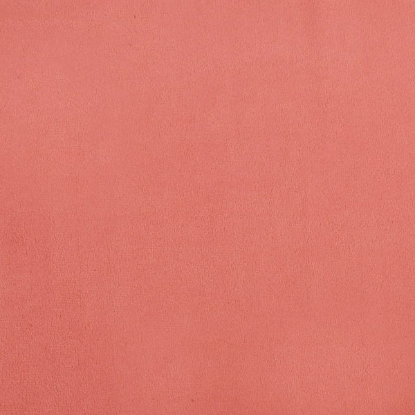 Ohrensessel mit Hocker Rosa Samt