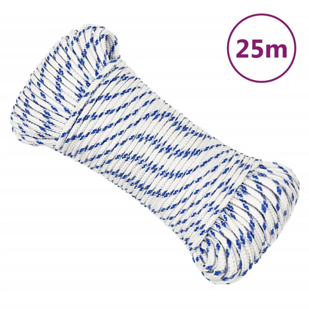 Bootsseil Weiß 3 mm 25 m Polypropylen