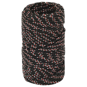 Bootsseil Schwarz 2 mm 100 m Polypropylen
