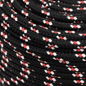 Bootsseil Schwarz 6 mm 25 m Polypropylen