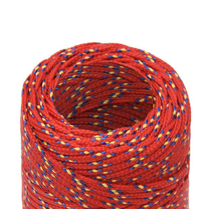 Bootsseil Rot 2 mm 25 m Polypropylen