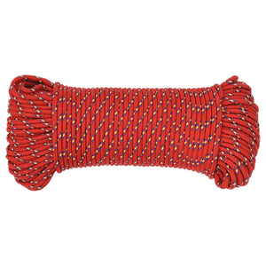 Bootsseil Rot 4 mm 25 m Polypropylen