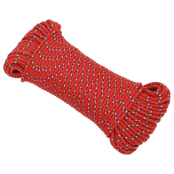 Bootsseil Rot 5 mm 25 m Polypropylen