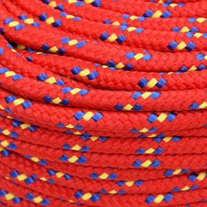 Bootsseil Rot 10 mm 100 m Polypropylen