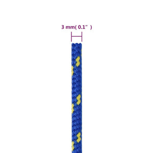 Bootsseil Blau 3 mm 25 m Polypropylen