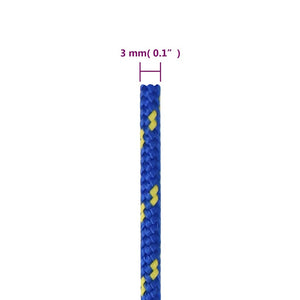 Bootsseil Blau 3 mm 250 m Polypropylen