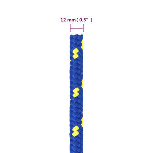 Bootsseil Blau 12 mm 25 m Polypropylen