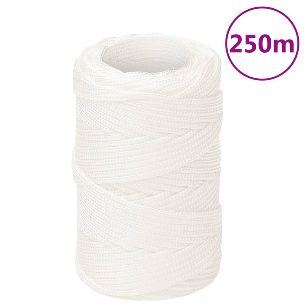 Bootsseil Weiß 2 mm 250 m Polypropylen