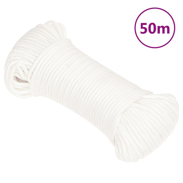 Bootsseil Weiß 3 mm 50 m Polypropylen